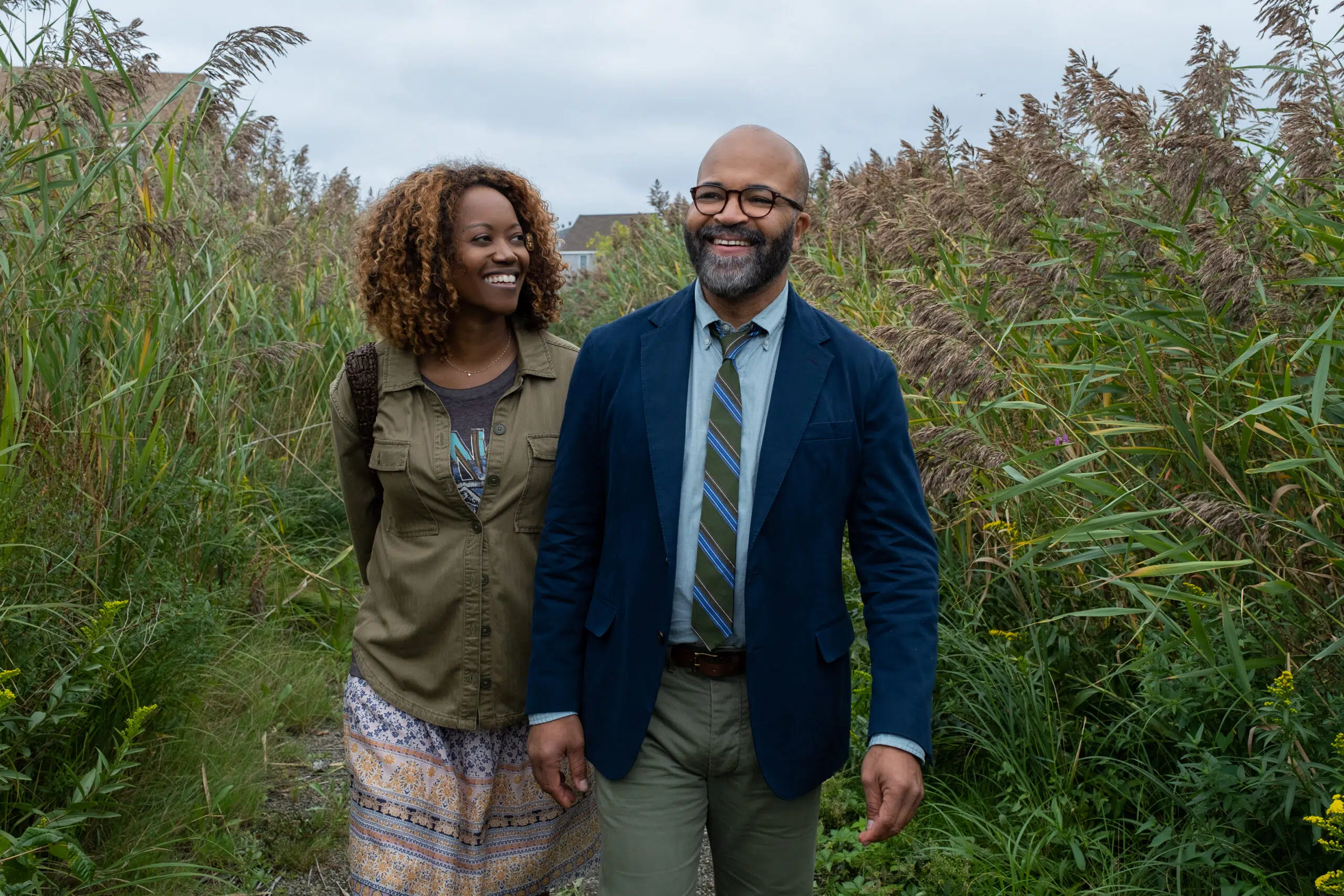 Photo of Erika Alexander as Coraline and Jeffrey Wright as Thelonious 